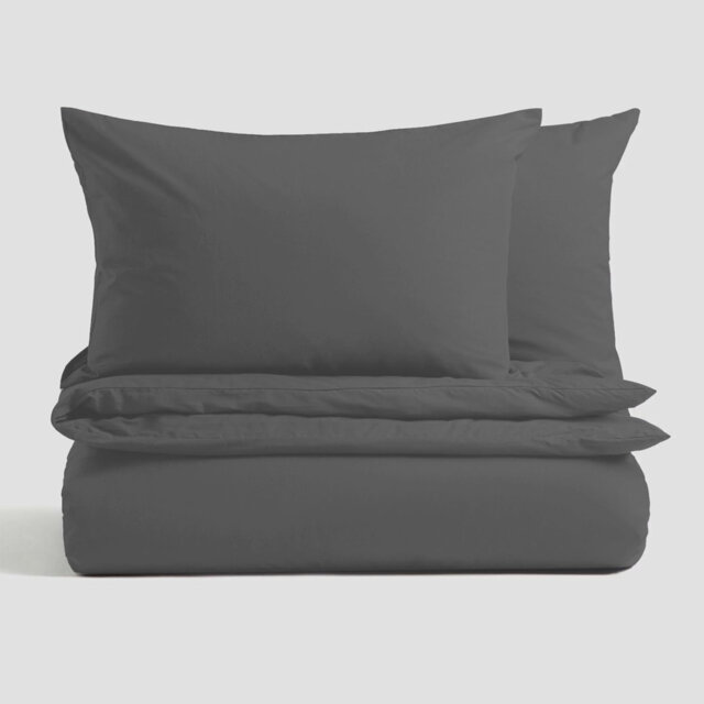 Microfibre Solid Colour Duvet Cover Set