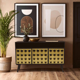 Sanjuana 130cm Solid Wood Sideboard