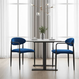 Liam Set of 2 Velvet Dining Chairs
