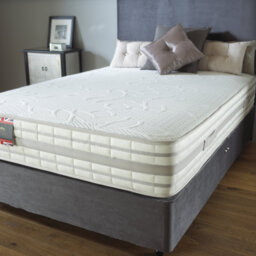 Aspelare Upholstered UK King - DE 150 X 200 Cm Bed with Mattress