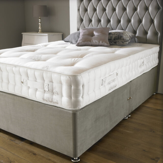 Ashington Upholstered Bed with Mattress