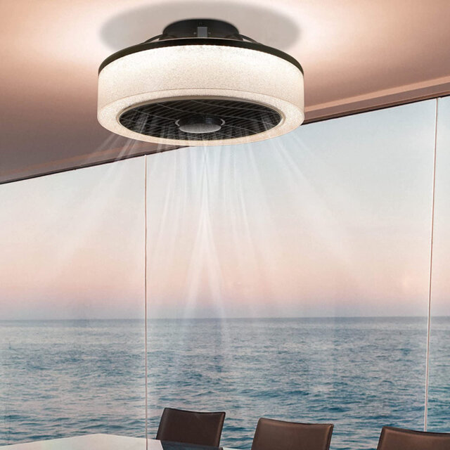 Vika Ceiling Fan with LED Lights