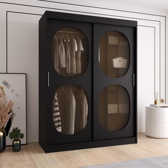 Bahrain 2 Door Manufactured Wood Wardrobe