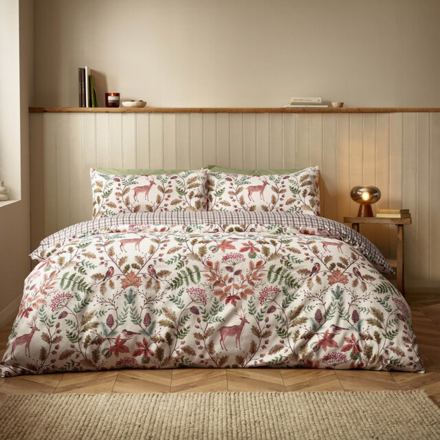 Woodland Stag So Soft Reversible Duvet Cover Set