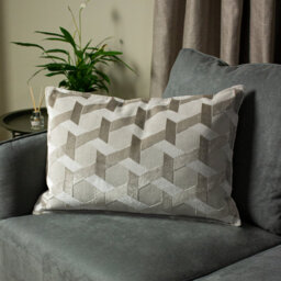 Delano Geometric Rectangular Cushion