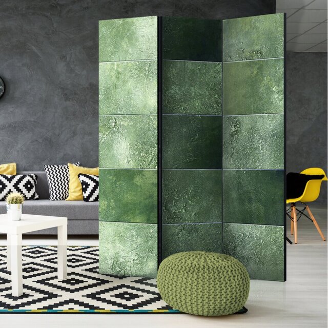 Omro 172cm H Solid Wood Folding Room Divider