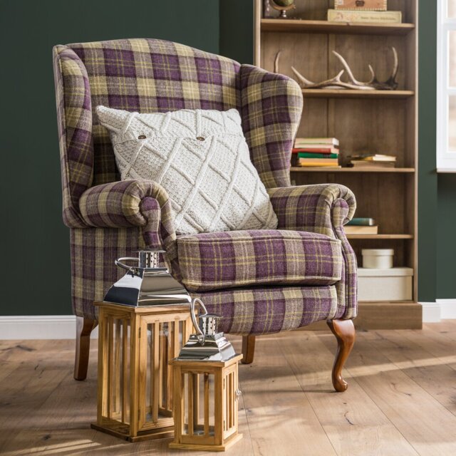 Anzilotti Upholstered Wingback Chair