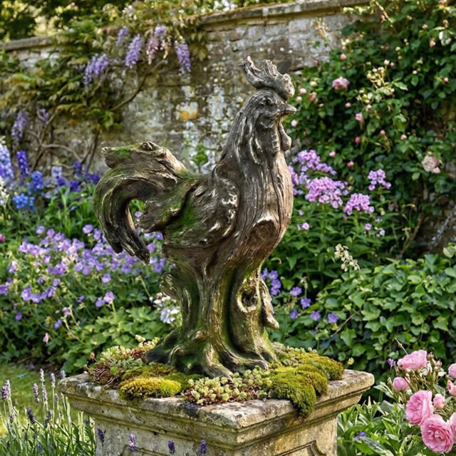 Nailsea Animals Weather Resistant Plastic Garden Statue