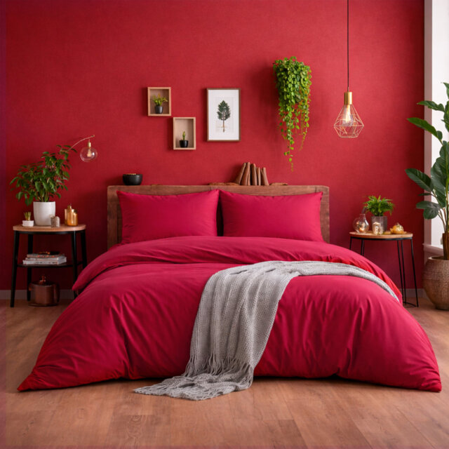 Ultra-Soft Microfiber Plain Duvet Cover Set with Matching Pillowcases - Everyday Bedding
