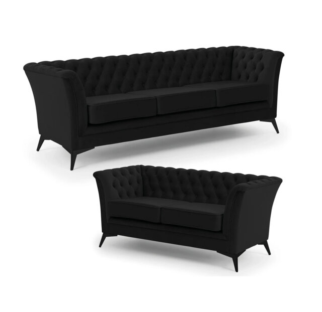 Whitby 2 - Piece Velvet Living Room Set