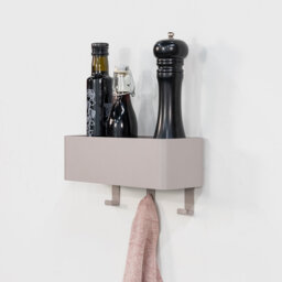 MULTI Steel Wall 3 - Hook Wall Mounted Coat Rack
