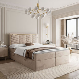 Balcer Upholstered Bed with Mattress