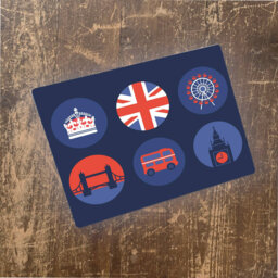 Cities & Countries Wall Decor on Metal