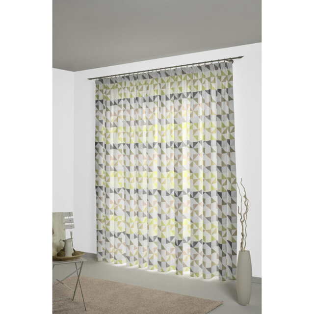 Berlare Cotton/Polyester Room Darkening Pinch Pleat Curtain Panel