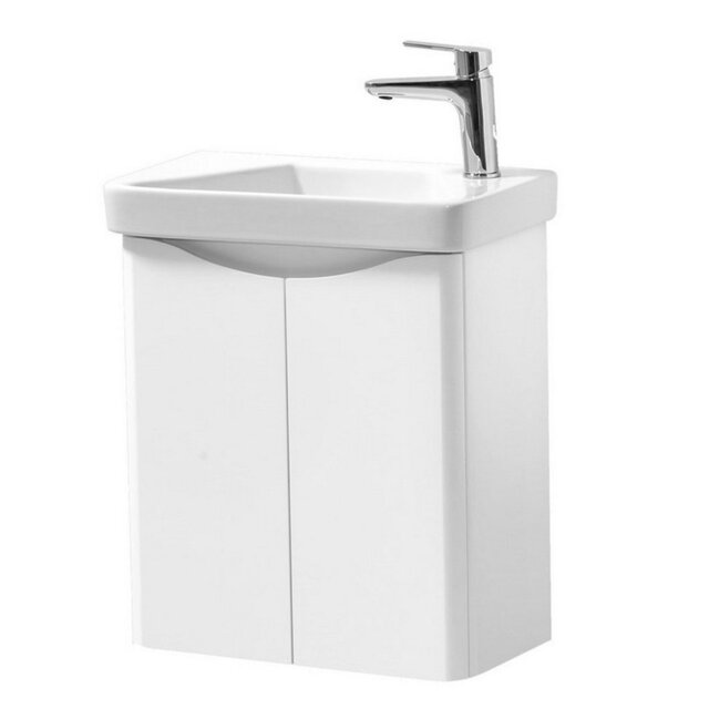 Clifton 500mm Free Standing Single Bathroom Vanity with Vitreous China Basin