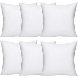 White Square Cushion Pad