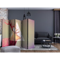 Gerrit 225cm W x 172cm H 5 - Panel Folding Room Divider