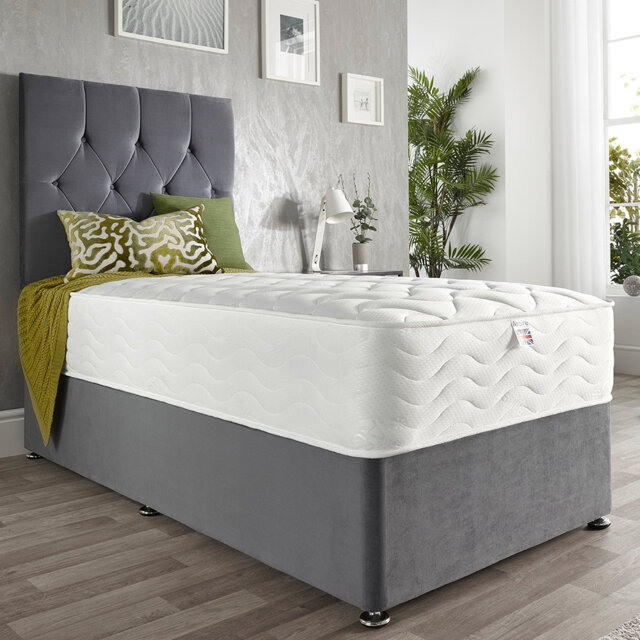 3 Layer Memory Foam Comfort Hybrid Bonnell Sprung Mattress