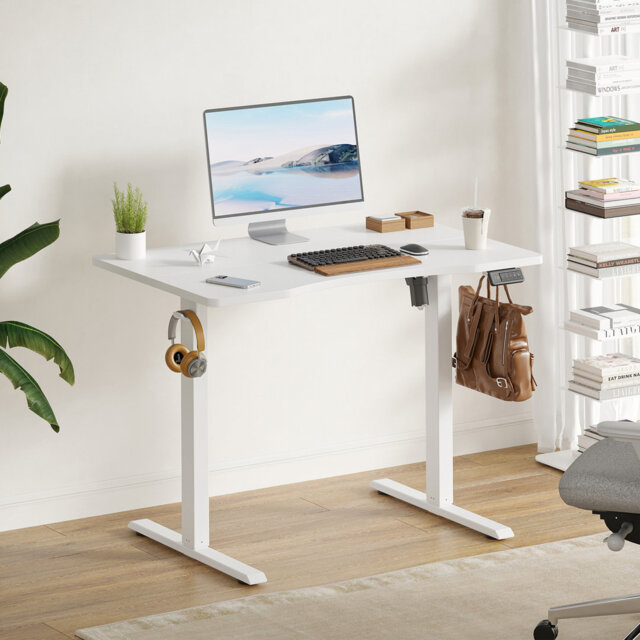 Dulane Adjustable Metal Base Standing Desk