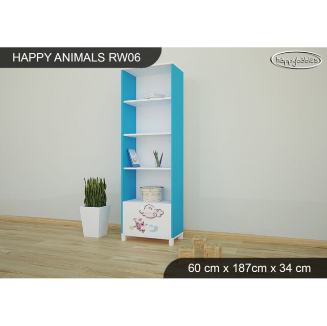 187cm H X 60cm W Cube Unit Kids Bookcase