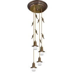 Esko 4 - Light Candle Style LED Chandelier