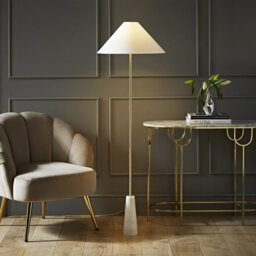 Canham 148cm Gold Traditional Floor Lamp