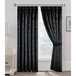 Odele Velvet Semi Sheer Curtain Pair