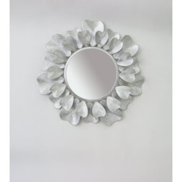 Deverel Metal Round Wall Mirror
