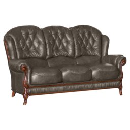 Breedlove Faux Leather Sofa