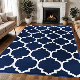 Luxury Printed Machine Tufted Shaggy Area Rugs