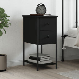 Eusden Bedside Cabinet 32x42x70 cm Engineered Wood