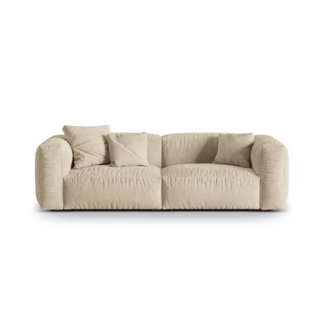 Carlens 3 Seater Velvet Sofa
