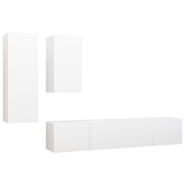"Blackjr Unfinished Floating Entertainment Centre for TVs up to 88"""