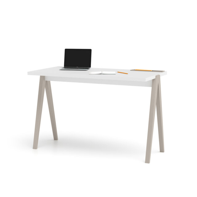 Dikili Solid Wood Base Writing Desk