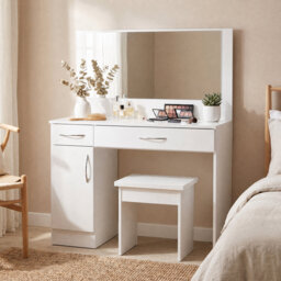 Cascio Dressing Table Set with Mirror
