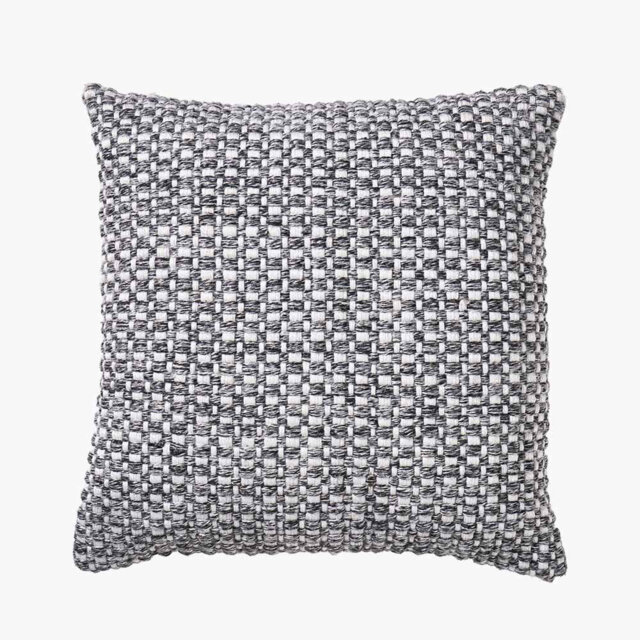 , Chequered Indoor / Outdoor Square Scatter Cushion With Filling
