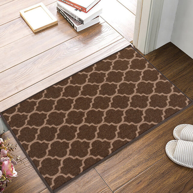 Falkland Machine Woven Brown Rug