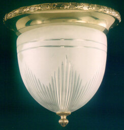 Cribbs Glass Flush Mount