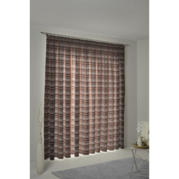 Devore Pencil Pleat Opaque Curtain