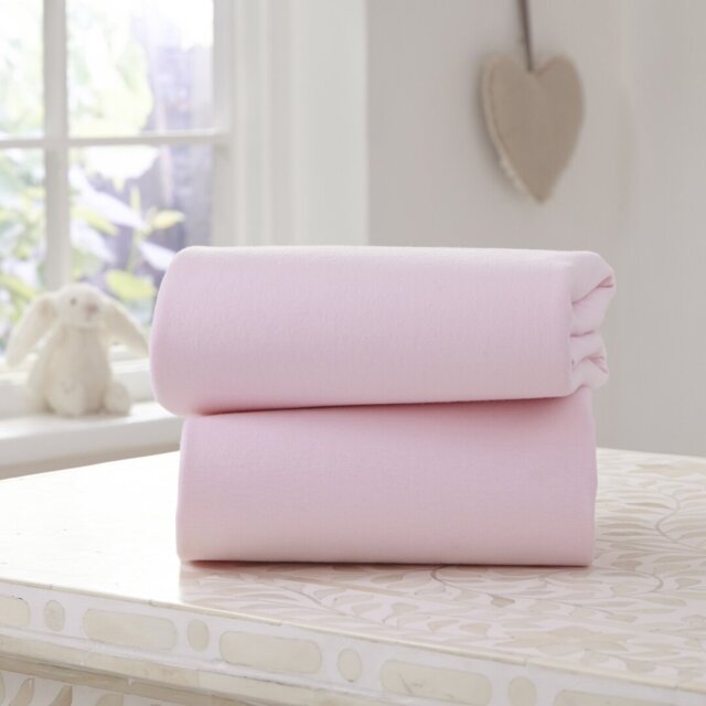 100% Cotton 2 - Piece Cot Bed Sheet Set