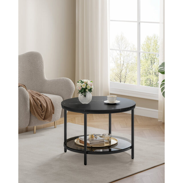 Cerwyn Four Leg Coffee Table with Storage