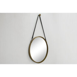 Herron Metal Round Wall Mirror