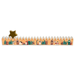 Festive Gonks 3D Wooden Advent Calendar Christmas
