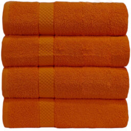 100% Cotton Bath Towels - Set of 4