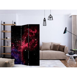 135cm W x 172cm H 3 - Panel One Sided Room Divider Folding Room Divider