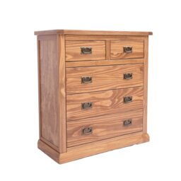 Dotson 90cm W 5 - Drawer Chest of Drawers