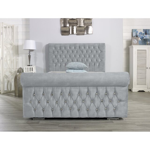 Herveline Upholstered Bed Frame