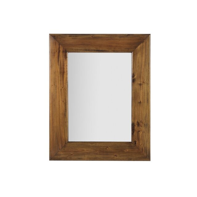 Flamingo Wood Wall Mirror