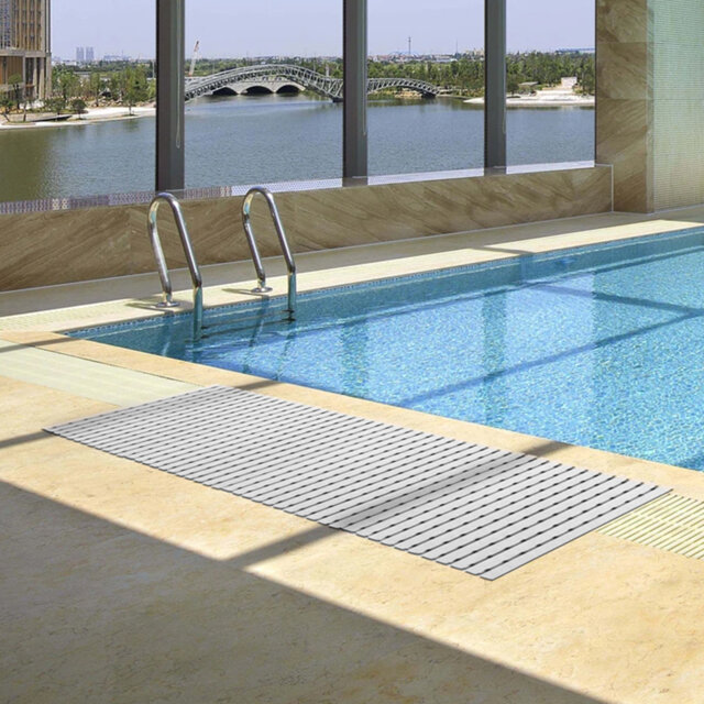 PVC DUCKBOARD SHOWER MAT PVC Non-Slip Shower Mat