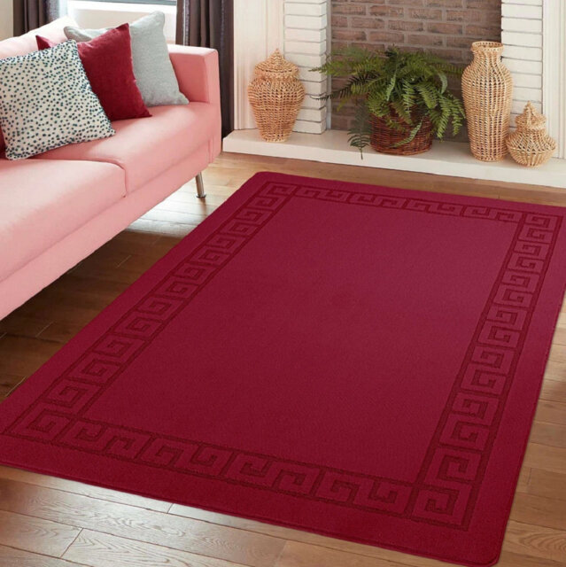 Solid Colour Indoor / Outdoor Area Rug